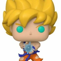 Nathaniel James Dragon Ball Z - Super Saiyan Goku With Kamehameha Wave Pop! Vinyl