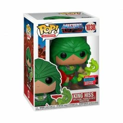 Funko MotU - King Hiss Pop! NYCC 2020 RS POP! Vinyls