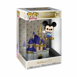 Funko Disney World - Cinderella Castle With Mickey Mouse 50th Anniversary Pop! Town