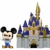 Funko Disney World - Cinderella Castle With Mickey Mouse 50th Anniversary Pop! Town