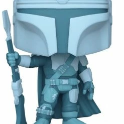 Funko Star Wars: The Mandalorian - Mandalorian Hologram Glow US Exclusive Pop! Vinyl [RS]