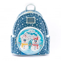 Lounge Fly Mickey Mouse - Snowman Snow Globe Loungefly Mini Backpack