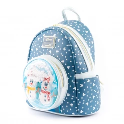 Lounge Fly Mickey Mouse - Snowman Snow Globe Loungefly Mini Backpack