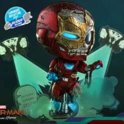 Hot Toys Figurines Spider-Man: Far From Home - Spider-Man & Iron Man Cosbaby Set