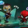 Hot Toys Figurines Spider-Man: Far From Home - Spider-Man & Iron Man Cosbaby Set