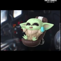 Hot Toys Star Wars: The Mandalorian - The Child With Cookie Cosbaby Figurines