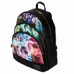 Lounge Fly Harry Potter - Trilogy Triple Pocket Loungefly Mini Backpack Bags & Wallets