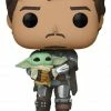 Funko Star Wars: The Mandalorian - Mandalorian With The Child Pop! Vinyl