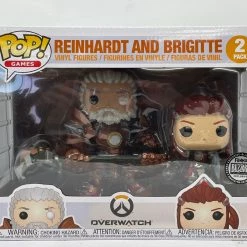 Brittany Skehan Rare Collectables Overwatch - Reinhardt And Brigitte Funko Blizzard Exclusive 2-Pack Pop! Vinyl