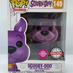 Matt Eather Rare Pop Vinyl Figurines Scooby Doo - Scooby Doo Flocked (Purple) Pop! Vinyl