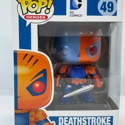 Matt Eather DC - Deathstroke (Metallic) Pop! Vinyl Rare Pop Vinyl Figurines