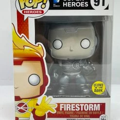 Matt Eather DC Super Heroes - Firestorm Glow In The Dark Pop! Vinyl Rare Pop Vinyl Figurines