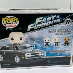 John Blair Fast & Furious - 1970 Charger With Dom Toretto Pop! Ride