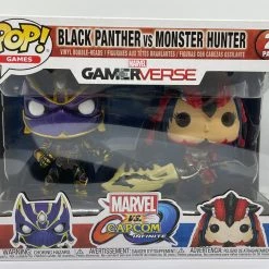 John Blair POP! Vinyls Marvel Vs Capcom: Infinite - Black Panther & Monster Hunter Pop! Vinyl 2-pack