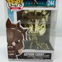 John Blair Rare Collectables Aquaman - Arthur Curry As Gladiator Chrome Gold Pop! Vinyl