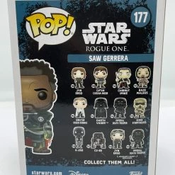 John Blair Star Wars: Rogue One - Saw Gerrera NYCC 2017 Exclusive Pop! Vinyl Rare Collectables