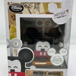 John Blair Mickey Mouse - Mickey Mouse Artist Series D23 Exclusive Limited Edition 3000pc Pop! Vinyl Rare Collectables