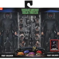 Neca Figurines Teenage Mutant Ninja Turtles (1990) - Foot Soldier 7" Action Figure 2-pack
