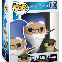 Funko POP! Vinyls The Sword In The Stone - Merlin With Archimedes Pop! Vinyl