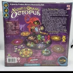Jasmin Beard Night Of The Grand Octopus - Board Game Boardgames
