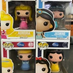 Rachel Kelly Discounted Rare Collectables Disney Princesses Pop! Vinyl Bundle (Set Of 4 Pops)