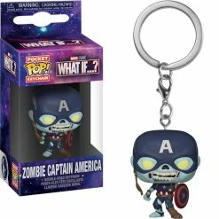Funko What If - Zombie Captain America Pocket Pop! Keychain