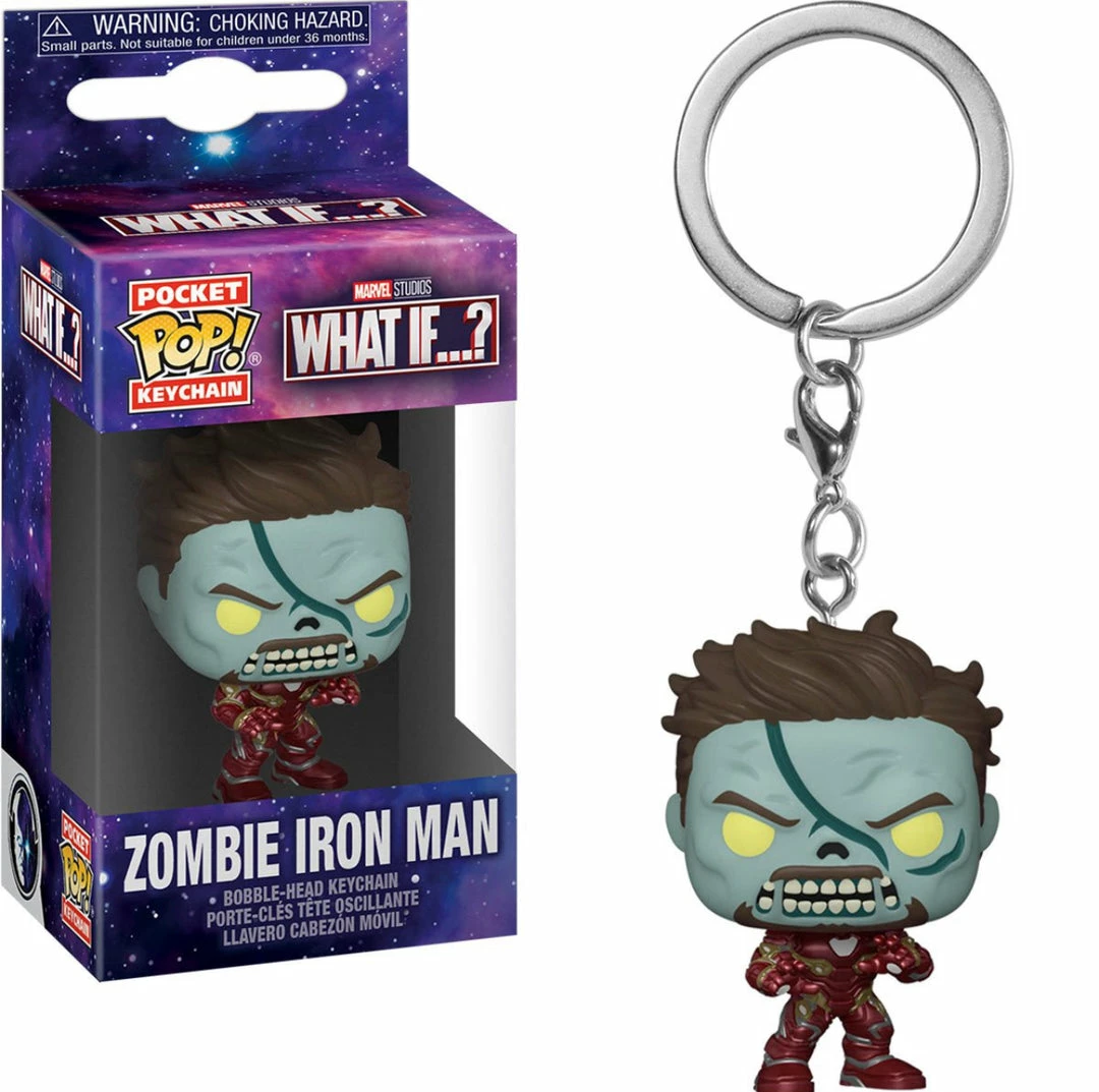 Funko What If - Zombie Iron Man Pocket Pop! Keychain 1 Funko What If - Zombie Iron Man Pocket Pop! Keychain