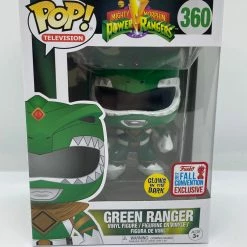 Ricky Belcher Power Rangers - Green Ranger GITD NYCC 2017 Exclusive Pop! Vinyl