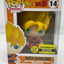 Ricky Belcher Dragon Ball Z - Super Sayian Goku GITD Entertainment Earth Exclusive Pop! Vinyl Rare Collectables