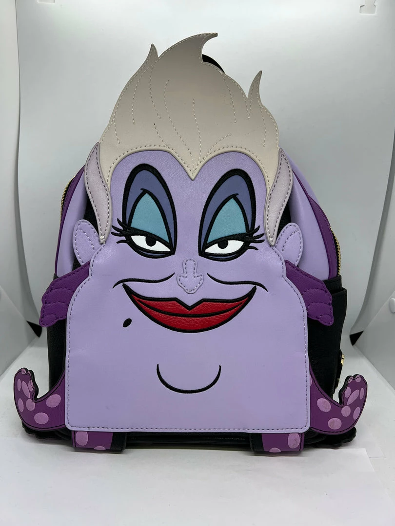 Megan O'Brien The Little Mermaid - Ursula Loungefly Mini Backpack Rare Collectables 1 Megan O'Brien The Little Mermaid - Ursula Loungefly Mini Backpack Rare Collectables