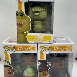 Megan O'Brien Rare Collectables Princess And The Frog Pop! Vinyl Set (3 Pops)