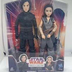 Kim Cole Star Wars: Forces Of Destiny - Rey Of Jakku And Kylo Ren Rare Collectables