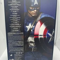 Kim Cole Rare Collectables Captain America: The First Avenger - Captain America Limited Edition Collectible Figurine Hot Toy MMS 156