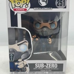 Jordan Pickles Mortal Kombat X - Sub-Zero Pop! Vinyl Rare Collectables