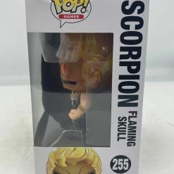 Jordan Pickles Mortal Kombat X - Scorpion Flaming Skull Pop! Vinyl Rare Collectables
