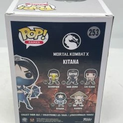 Jordan Pickles Mortal Kombat X - Kitana Pop! Vinyl