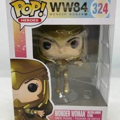 Madison King POP! Vinyls Wonder Woman: 1984 - Wonder Woman Gold Flying Pose Pop! Vinyl