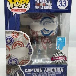 Madison King The Falcon And The Winter Soldier - Capt.America Patriotic (Artist) US Exc Pop! Vinyl