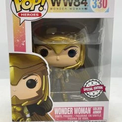 Madison King Wonder Woman: 1984 - Wonder Woman Gold Power Pose Pop! Vinyl