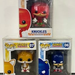 Ricky Belcher Sonic, Knuckles & Tails Pop! Vinyl Set (3 Pops)