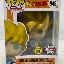 Luke Eather Dragon Ball Z - Super Saiyan Goku With Kamehameha Wave Glow US Exclusive Pop! Vinyl POP! Vinyls