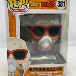 Luke Eather Dragon Ball Z - Master Roshi Peace Sign US Exclusive Pop! Vinyl POP! Vinyls