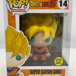 Luke Eather Dragon Ball Z - Super Saiyan Goku Glow #14 Pop! Vinyl