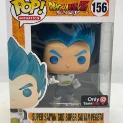Luke Eather Rare Collectables Dragon Ball Z - Super Saiyan God Super Saiyan Vegeta Metallic GameStop Exclusive Pop! Vinyl