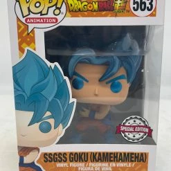 Troy Hamilton POP! Vinyls Dragon Ball Z - SSGSS Goku With Kamehameha Metallic US Exclusive Pop! Vinyl