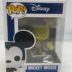 Troy Hamilton Rare Collectables Mickey Mouse - Mickey Diamond Glitter (Gold) Pop! Vinyl