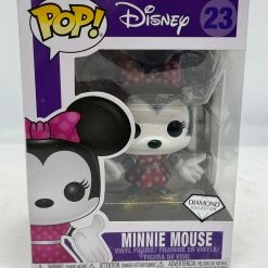 Troy Hamilton Rare Collectables Mickey Mouse - Minnie Diamond Glitter Pop! Vinyl