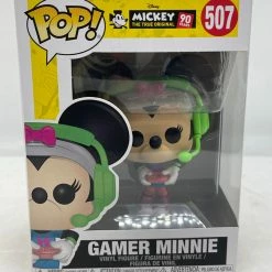 Troy Hamilton Mickey Mouse - 90th Anniversary Gamer Minnie Pop! Vinyl Rare Collectables