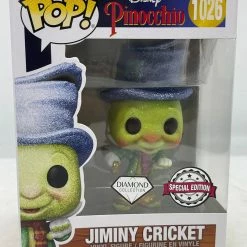 Troy Hamilton Pinocchio - Street Jiminy Diamond Glitter US Exclusive Pop! Vinyl [RS] POP! Vinyls