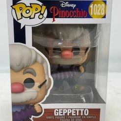 Troy Hamilton Pinocchio - Gepetto With Accordion 80th Anniversary Pop! Vinyl